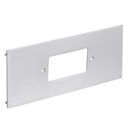 Hubbell Wiring Device-Kellems Metal Raceway, Plate, 1-Gang, StyleLine, HBLALU5000/HBLALU7620 Series HBLALU57G